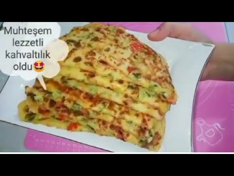 Ne Kadar LEZZETLİ❗Kahvaltıya Hep Böyle Hazırlayacağım! En Kolay En Lezzetli KAHVALTILIK Tarifi!