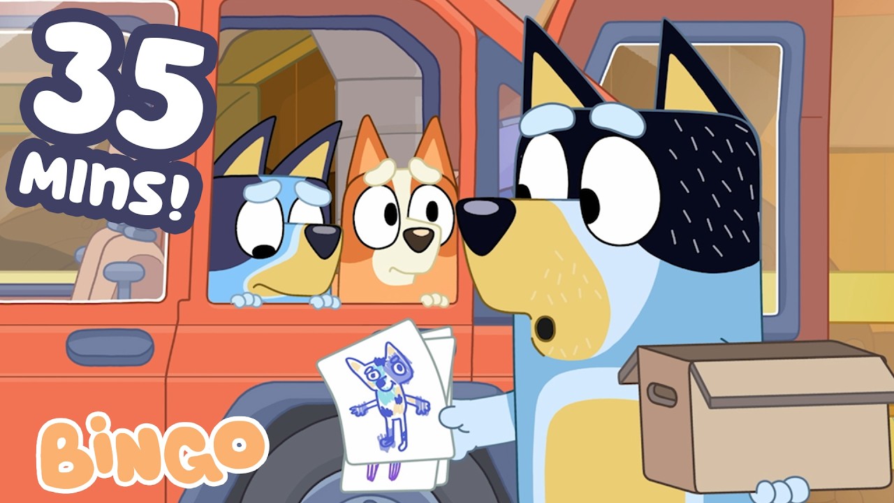 Bingo And Bluey Learn How To Recycle ♻️💙 | Bingo - Official Channel