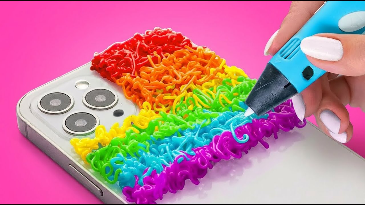 Awesome 3D Pen Creations || Vibrant DIY Jewelry Accessories! by 123 GO! GLOBAL