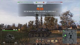 SU-100 3205 damage, High Caliber, 5 kills.