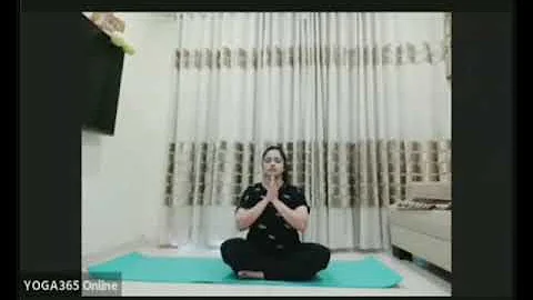 YOGA365 1 hour session in 2 mins with Meghna Patil...