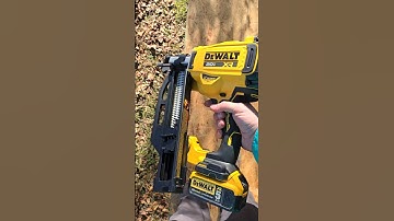 Dewalt 20v framing nailer works great #tools #work #diy #homestead #project