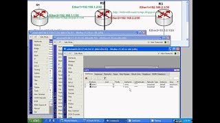 OSPF authentication and non-authentication ospf in mikrotik
