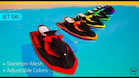 Jet Ski - UE Marketplace - Overview