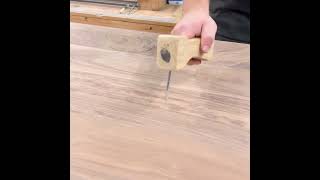 How "distress" is made;one of many options designing #customtable. #designyourtable #USmadefurniture