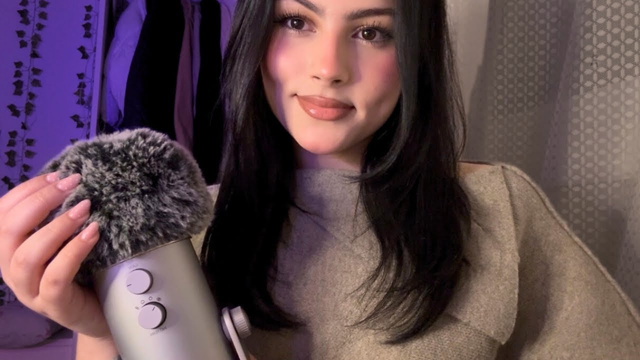 ASMR Fluffy Mic Scratching & Rambling 🤍 (Life Update)