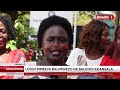 Agabuutikidde Balimwezo alayiziddwa ku bwaloodi mmeeya ku mukolo ogubadde ku City Hall mu Kampala.