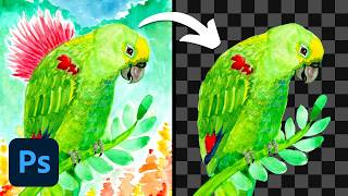 How to Remove Background from Your Art in Photoshop 2025