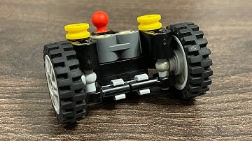 Ultra Compact LEGO Steering System (Suitable for City Vehicles)