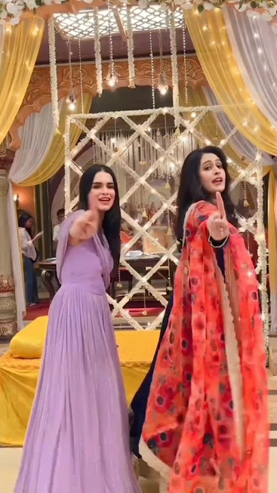 chahenge tumhe itna serial actress(Aishwarya Aher and Swati Sharma) new tiktok video#trendingshorts