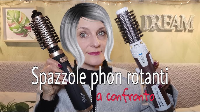 Vlogmas : #rowenta spazzola rotante per capelli #9540 recensione con  utilizzo 