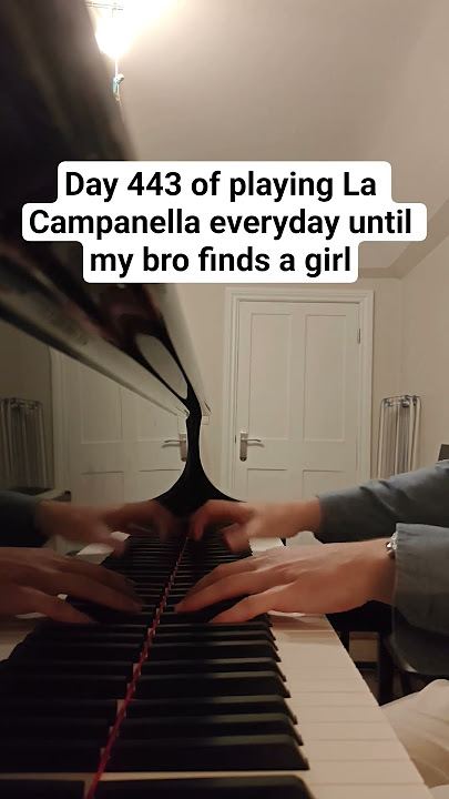 Day 443 of playing La Campanella #piano