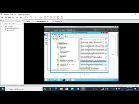 Lesson 9.1 setup interactive logon using GPO configuration