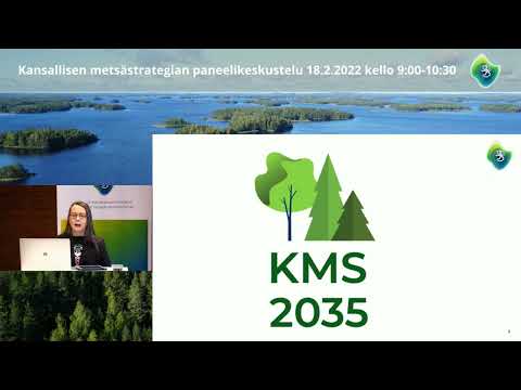 Kansallisen metsästrategian paneelikeskustelu 18.2.2022 kello 9:00-10:30