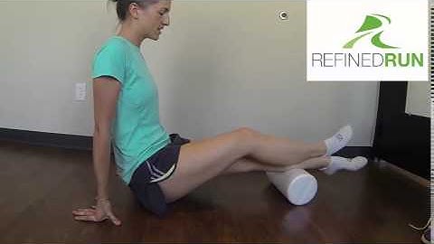 How to use the Foam Roller for Runners with Calf, Achilles pain or soreness
