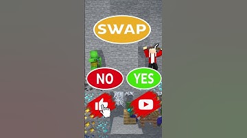 JJ and Mikey Need Help to Mining! #animation #maizen #minecraft