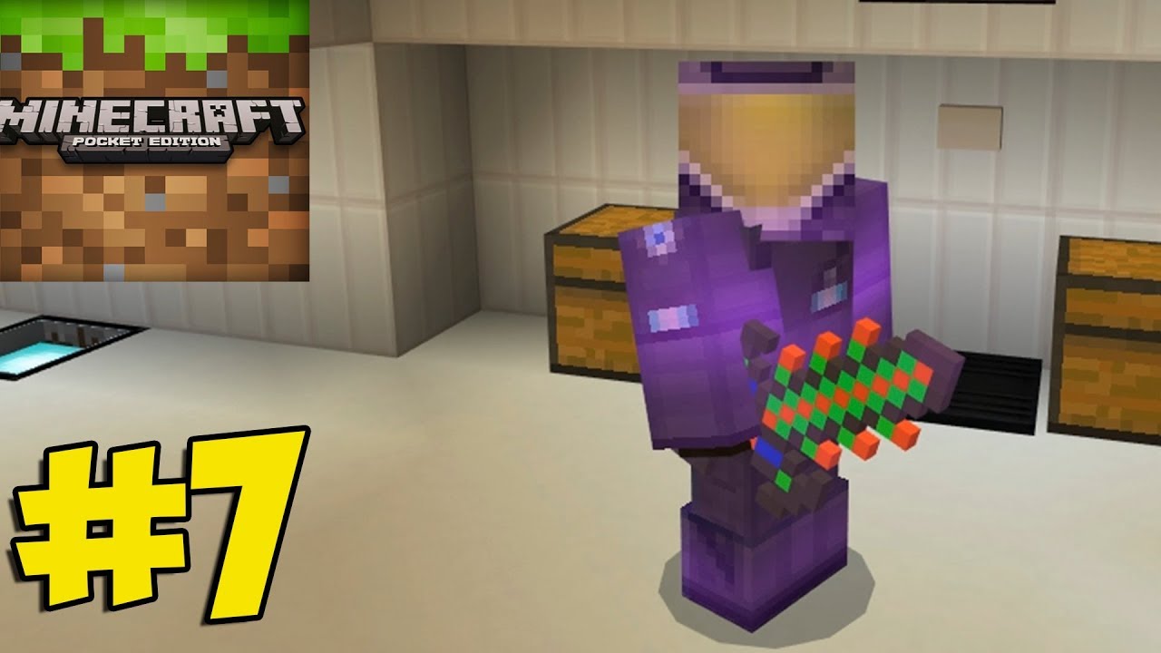 Minecraft: PE - Gameplay Walkthrough Part 7 - Mutant Hunter (iOS, Android, Windows 10)