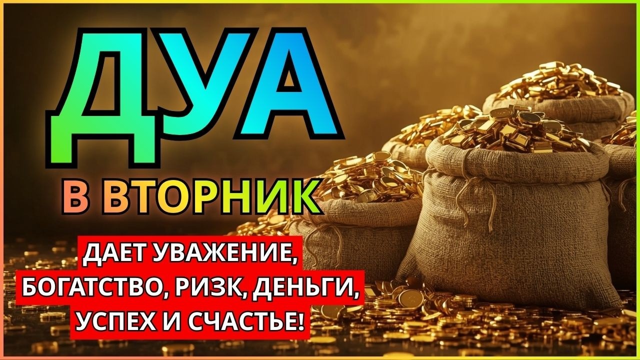 САМАЯ СИЛЬНАЯ ДУА В ВТОРНИК! ЖЕЛАНИЯ СБУДУТСЯ, ПРОБЛЕМЫ ИСЧЕЗНУТ!