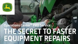 Farmers Explain How Operations Center™ PRO Service Helps Repair Equipment Faster | John Deere