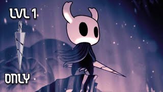 Hollow Knight Level 1 Nail Only Challenge