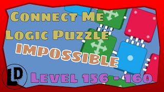 Connect Me - Logic Puzzle Impossible Level 156 - 160 Solution screenshot 5