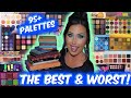 Ranking all of the new palettes i tried in 2023