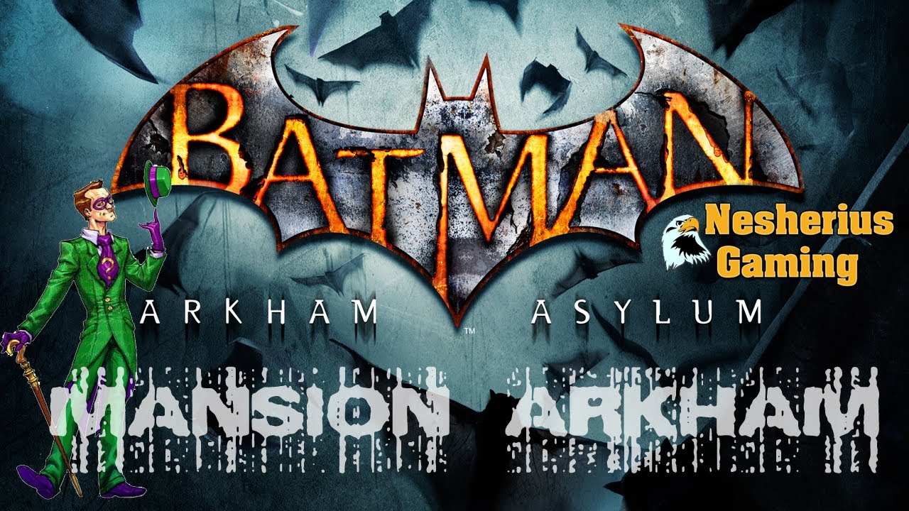 Batman Arkham Asylum: Secretos del Riddler 2 - Mansión Arkham - YouTube