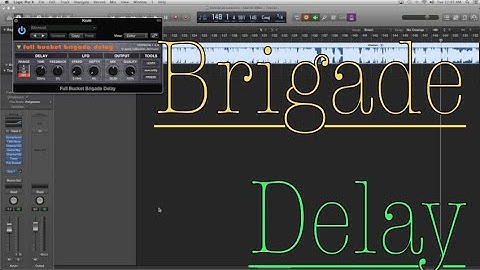 The Full Bucket Brigade Delay is a software effect for Microsoft Windows VST and Apple macOS VST/AU