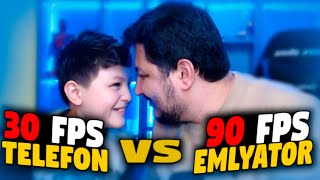 90 FPS vs 30 FPS KAPİŞMA ATA - OĞUL / PUBG MOBILE