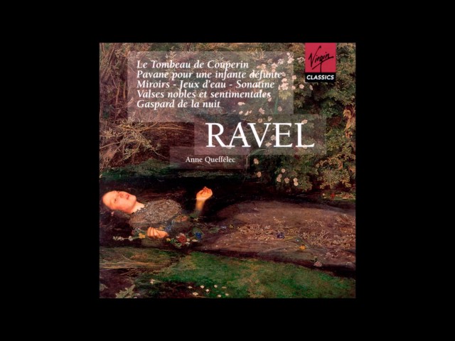 Ravel - Menuet antique : Anne Queffélec, piano