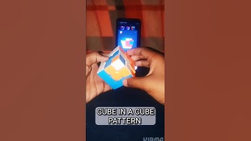 How to make a cube in a cube pattern #shorts #trending #shortsvideo #viral #viralshorts