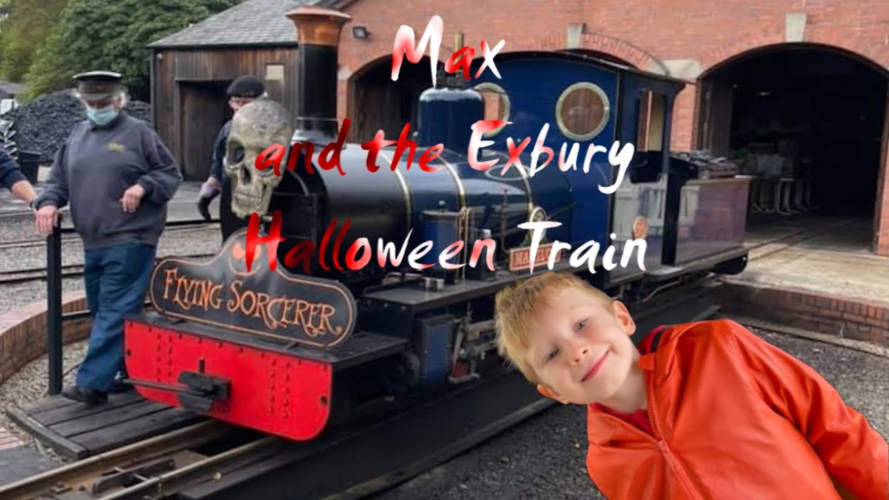 Max and the Exbury Halloween Train 2021