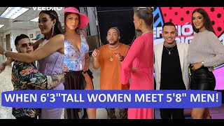 When 6'3" Tall Women Meet 5'8" Men! Let us break stereotypes!