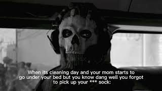 Ghost Staring Meme Modern Warfare Ghost Looking At Soap Meme Meme Template Ghost Mw2