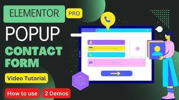 How to create popup form in Elementor | Elementor Popup Form | Elementor Contact Form popup