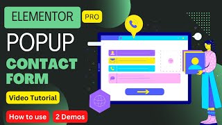 How to create popup form in Elementor | Elementor Popup Form | Elementor Contact Form popup