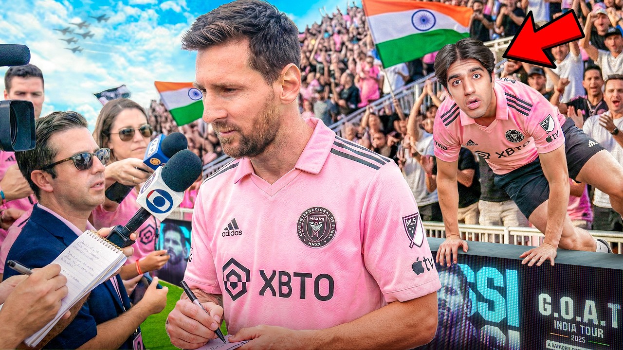 I Tried Meeting Lionel Messi in India!