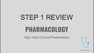 HIGH-YIELD STEP 1 PHARM IN UNDER 45 MINS! | MUST WATCH BEFORE EXAM | PHARMACOLOGY RAPID REVIEW USMLE