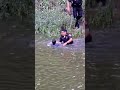 RESCUE: Officer spots boy hidden in weeds near the water