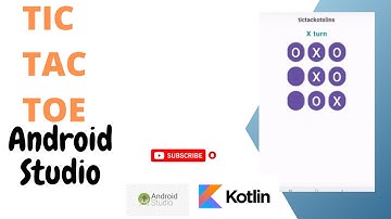 tic tac toe game in android studio | kotlin | android studio tutorial
