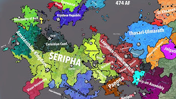 Sci-Fi World War - Map Timelapse [PART 2]