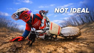 Piranha zr140 Pit Bike Review: Snow, Mud & First Impressions