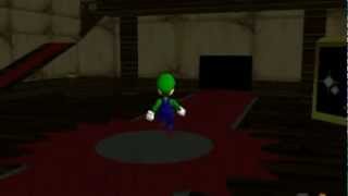 Luigis Mansion 64 Test Foyer