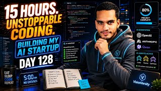 🚀 Day 128: S2|  Building My AI Startup | 14 Hours of Coding Live