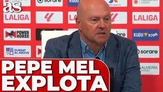 Pepe Mel ESTALLA contra la RFEF y LALIGA: 'libertad de expresión CERO'