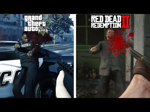 Wideo: Fani Modyfikują Red Dead Redemption Do GTA5