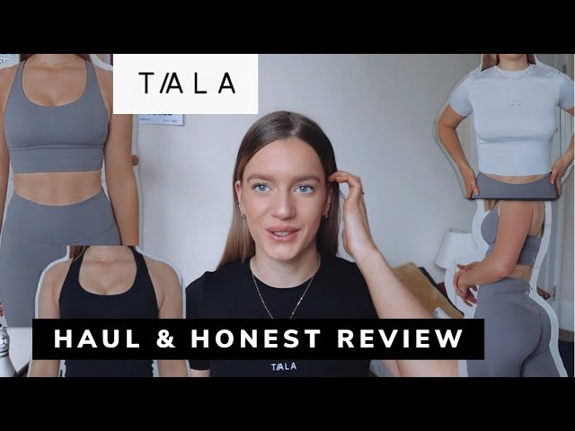 TALA SKINLUXE HAUL/REVIEW (& comparison with lulu lemon aligns) 