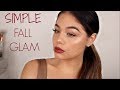 Simple Fall Makeup Tutorial | Blissfulbrii