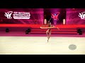 SARGSYAN Silva (ARM) - 2021 Rhythmic Worlds, Kitakyushu (JPN) - Qualifications Ribbon