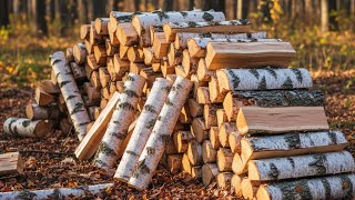 Odun Kesimi Kütükleri Kesiyorum, Iş Hayatı Ipuçlarımı Paylaşıyorum Ve Köyün Muhteşem Doğasını Göste